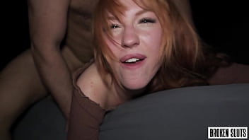 Redhead slut loves to be dominated