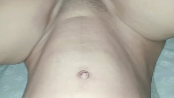 Boy dressed as a woman fucks repeatedly with a sexy brunette