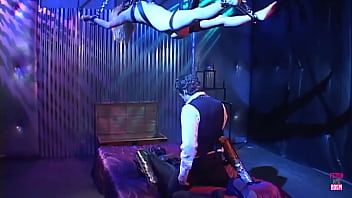 Brunette gets her asshole worked to the ground