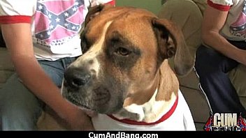 Interracial black slut hardcore group facial 10