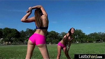 Sex tape with naughty teen lesbos girls stacey levine & amara romani clip 26