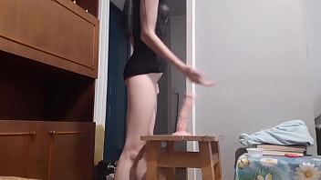 I ride a dildo hard until i orgasm