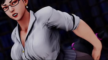 Street fighter li sitting on juri's face