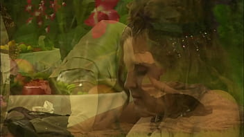 Naughty couple enjoys historical role play and fuck in an enchanted garden