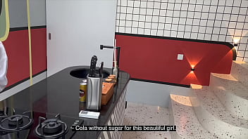 I invted her inside for an inspection