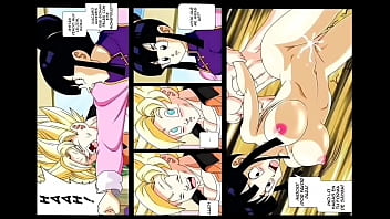 Goku x caulifla y kale