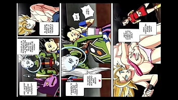 Goku x caulifla y kale