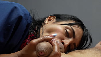 The masseuse climbs on my cock part 1