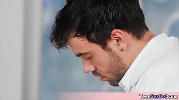 Lets do our homework she said then grabbed my cock