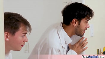 Lets do our homework she said then grabbed my cock