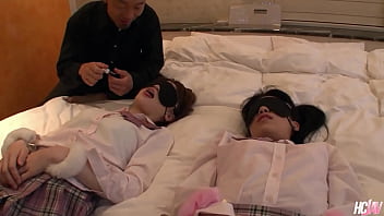 Hot threesome with submissive asian babes chiharu miyasita and hikari sakamoto Hot threesome with submissive asian babes chiharu miyasita and hikari sakamoto