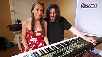 Skinny brunette coed cloe gets her pussy fucked in different positions