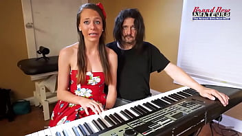 Skinny brunette coed cloe gets her pussy fucked in different positions