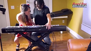 Skinny brunette coed cloe gets her pussy fucked in different positions