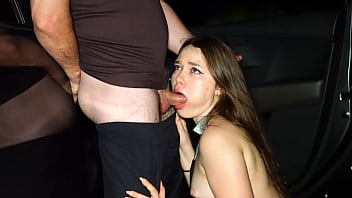 No money for taxi so i paid with my pussy