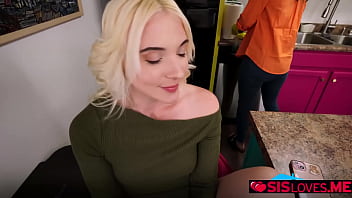 Amber maddie letting his annoying stepbrother use a vibrator on her pussy