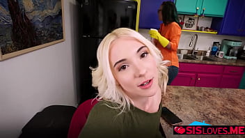 Amber maddie letting his annoying stepbrother use a vibrator on her pussy