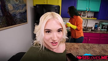 Amber maddie letting his annoying stepbrother use a vibrator on her pussy