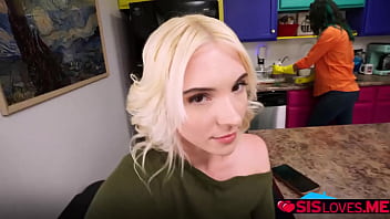 Amber maddie letting his annoying stepbrother use a vibrator on her pussy