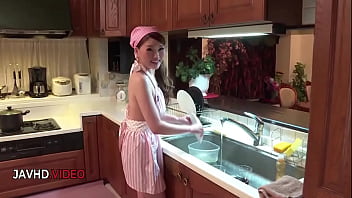 Alluring japanese wife pleases with deep passion before steamy pov action