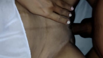 Amateur cums twice with her new stepsister for the first time