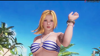 Kasumi get mad in the beach so i confort her doa fking3 d e8 full movie on sheer & fantasyking3