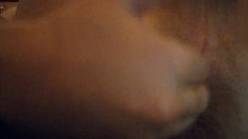 Fingering myself in clown paint