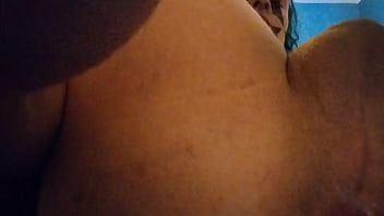 Fingering myself in clown paint