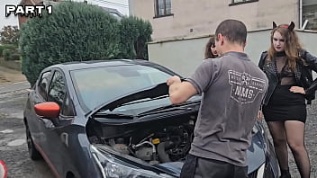 Avec mes copines coquette et lyna jade on tombe en panne en allant à une
