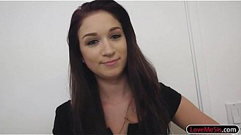 Tight teen stepsis naiomi mae gets her pussy rammed hard