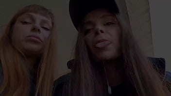 Double pov spitting and dirty sneaker soles worship