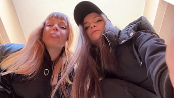 Double pov spitting and dirty sneaker soles worship