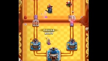 Fodendo com a vida da lvl11 com meu deck de bruxa