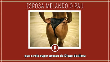 Vagabunda cagou na pica contos