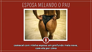 Vagabunda cagou na pica contos