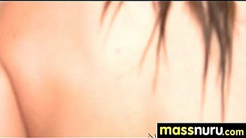 Sweetie gives a hot slippery nuru massage 4