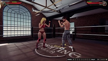 Tiffany vs gigi nf3d mma mixed fight combat piledriver battle