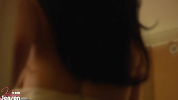 Jelena jensen strips bare & pleasures herself during the bath time