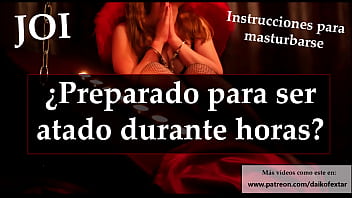 Masturbate mientras te ato en mi cama instrucciones masturbación Masturbate mientras te ato en mi cama instrucciones masturbación