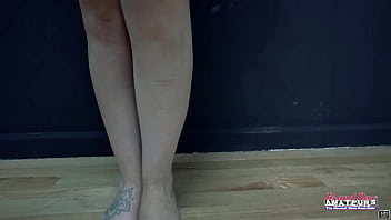 Horny brunette cutie carmen valentina rubs a dick and gets her twat fucked