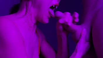 Milf feed on sperm load blowjob