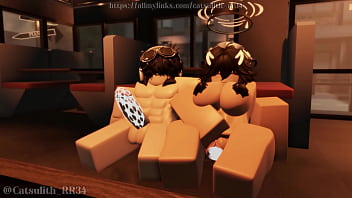 Getting some special service at the maid cafe~