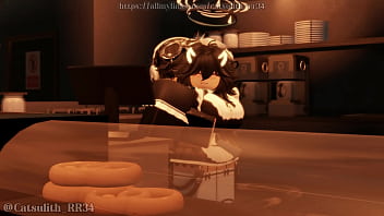 Getting some special service at the maid cafe~