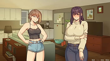 Chloe watches amy masturbate and jerks her futa cock benefitship