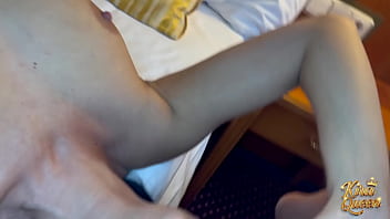 Busty kira sneaks into marcello’s room for a christmas fuck