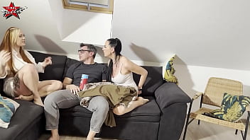 Horny sluts anja amelia & texas patti jump on denis marti's big cock