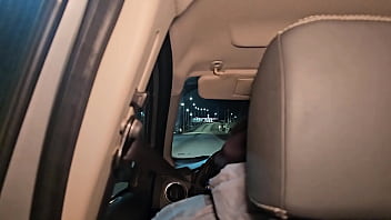 Keilabassi's nymphomaniac and steffcrime can't hold back and suck her off inside the car