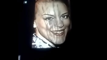 Jizz blasted face 007