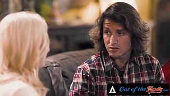 Hot milf gets her pussy fucked by her stepson