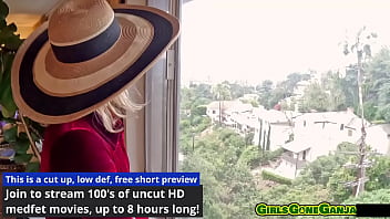 Channy crossfire gets wet anytime she smokes craves cock inside of her pussy